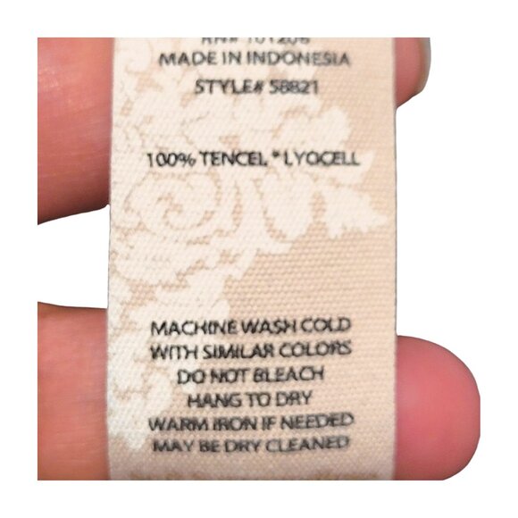 SOFT SURROUNDINGS BLUE CHAMBRAY DENIM DROP SHOULDER COLLARED LONG DRESS LARGE - Picture 6 of 6